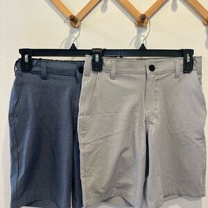 Hurley Kids Navy and Light Gray Shorts